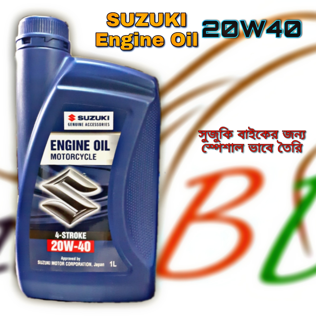 SUZUKI Motorcycle Engine Oil 20W40 1L Lub BD